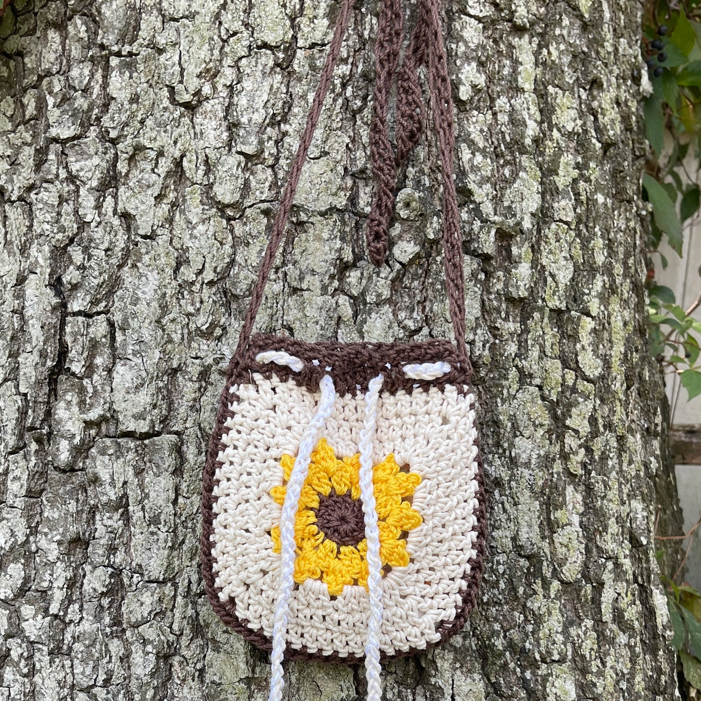Sunflower Pouch White