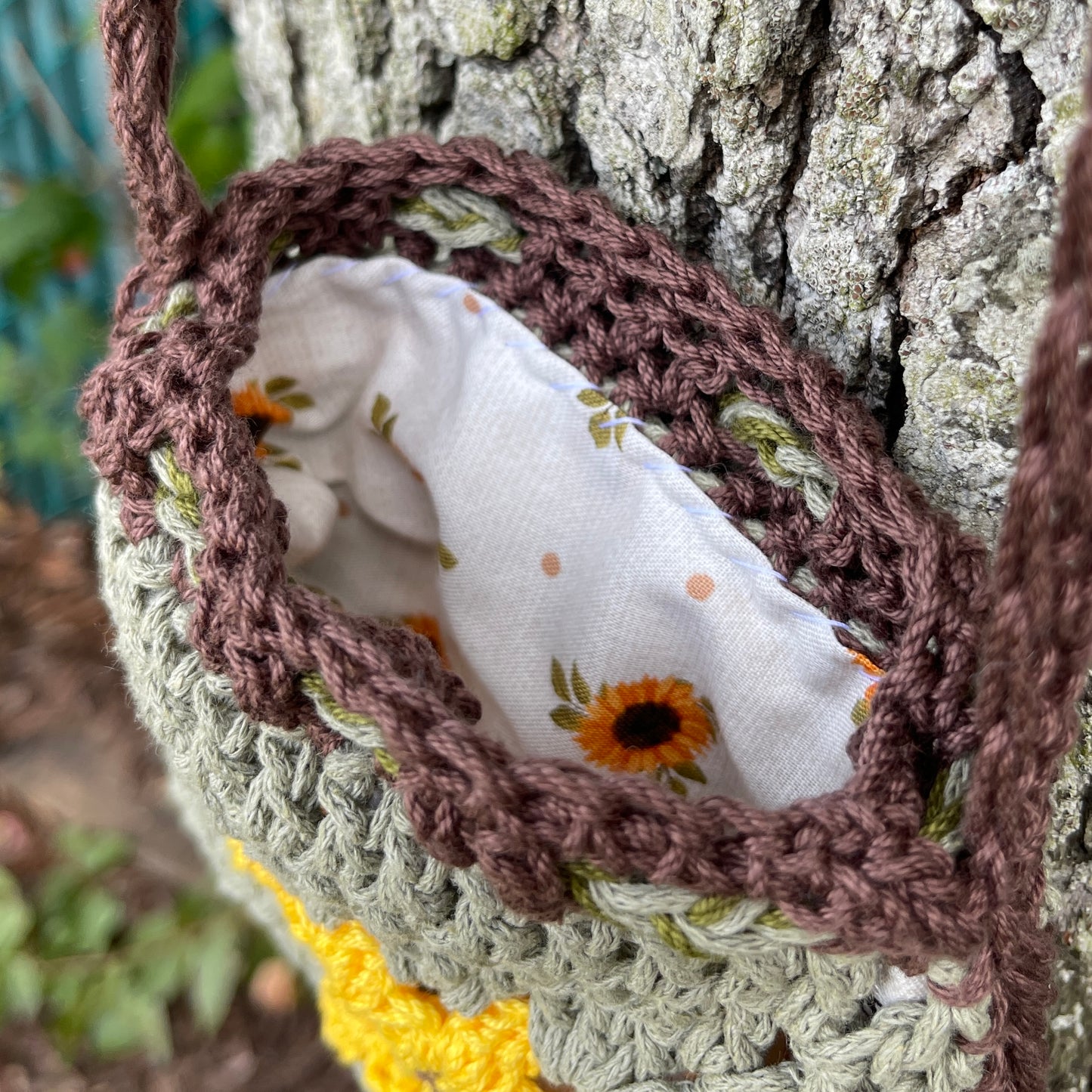 Sunflower Pouch Green