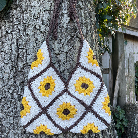 Sunflower Bag White